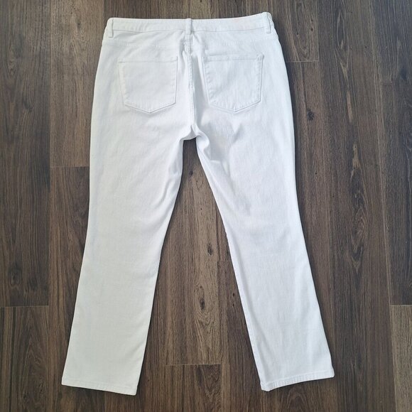 💙 Ralph Lauren White Denim Straight Leg - Picture 6 of 9